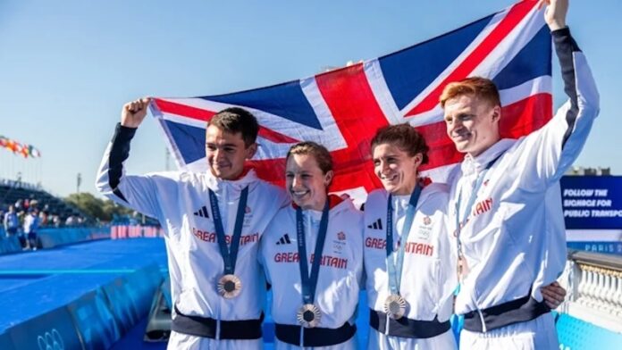 Olympic distance triathlon at London T100 2026