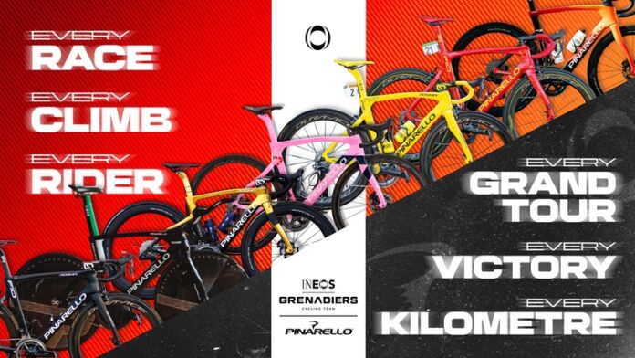 Pinarello extends long-standing partnership with INEOS Grenadiers