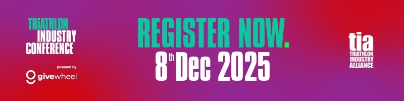 Triathlon Industry Conference 2025 powered by GiveWheel - Register Now banner