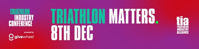 Triathlon Industry Conference 2025 powered by GiveWheel - Triathlon Matters banner