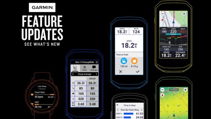 Garmin Q4 feature updates Garmin Q4 feature updates