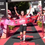 Partnering with ROUVY, Kat Matthews IRONMAN finish - image credit Kat Matthews
