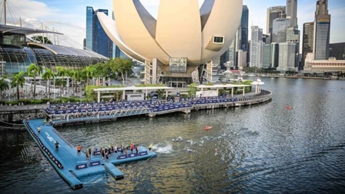 Singapore T100 Triathlon expands amateur racing for 2026 edition