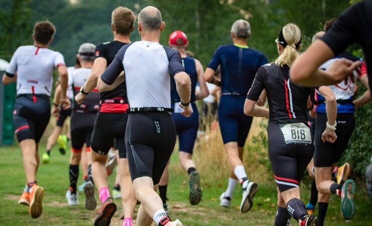 Triathlon run - image credit ATW