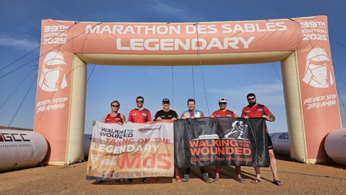 Walking With The Wounded team to take on Marathon des Sables 2026 Walking With The Wounded team to take on Marathon des Sables 2026