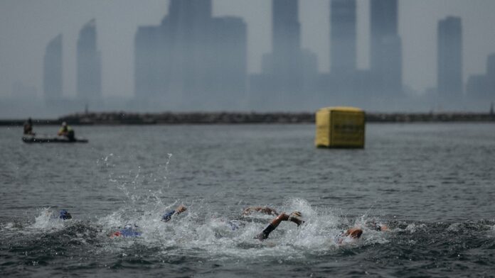 Supertri Toronoto swim Supertri Toronoto swim