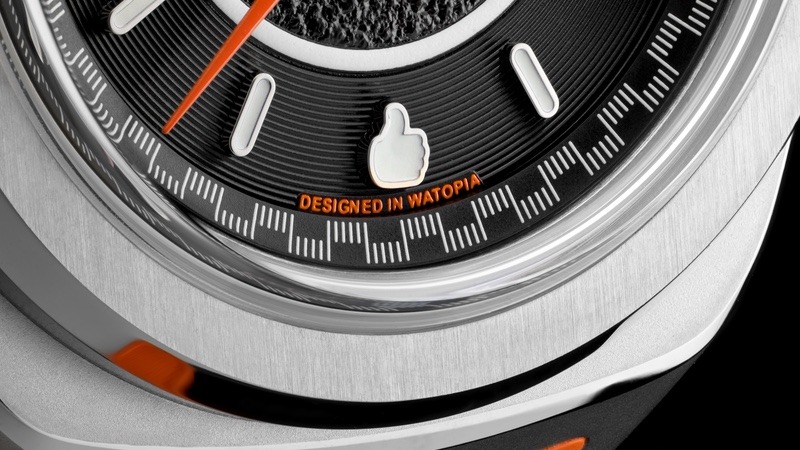 Zwift x Bravur watch close-up
