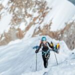 SCOTT Sports sponsored Iris Pessey sets Mont Blanc ascent FKT - image credit SCOTT Sports - Noa Barrau, Adrien Colleur