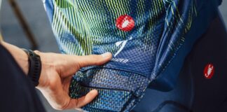 Cycling airbag system from Castelli, Soudal Quick-Step, AG Insurance Soudal and RAGAZ Cycling airbag system on Castelli jersey