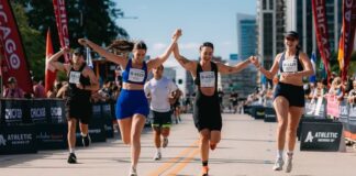 Supertri sells out two North American triathlons as Chicago targets 9,500 athletes Supertri Chicago finishers