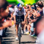 Long-distance triathlon world record holder Sam Laidlow at DATEV Challenge Roth