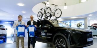 OMODA motors with British Cycling as official automotive partner of Lloyds Tour of Britain OMODA becomes Official Automative Partner of the Lloyds Tour of Britain - image credit OMODA and British Cycling