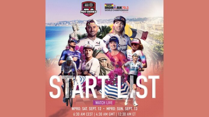 Steller pro athlete field unveiled for IRONMAN 70.3 World Championship in Nice Steller pro athlete field unveiled for IRONMAN 70.3 World Championship in Nice