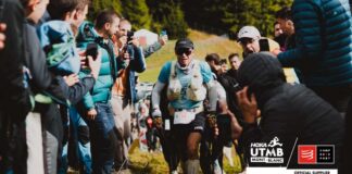 Compressport in activation mode as official supplier of HOKA UTMB Mont-Blanc Compressport - official supplier of HOKA UTMB Mont-Blanc