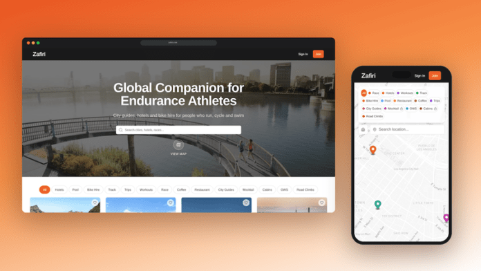 Zafiri sports travel site update