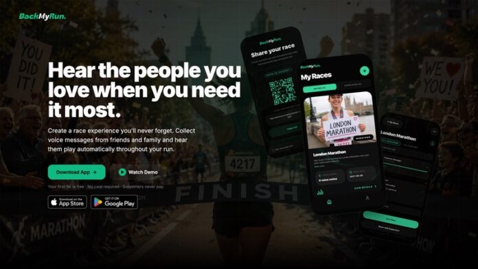 Back My Run banner