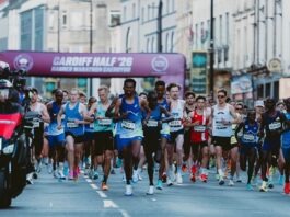 Cardiff Half Marathon runners