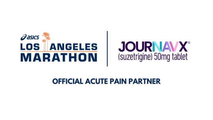 JOURNAVX named as official acute pain partner of ASICS Los Angeles Marathon